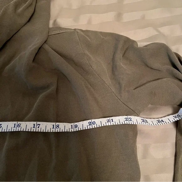 Anthropologie Postmark X-Small Green Open Front Anorak Hooded Jacket - Picture 11 of 15